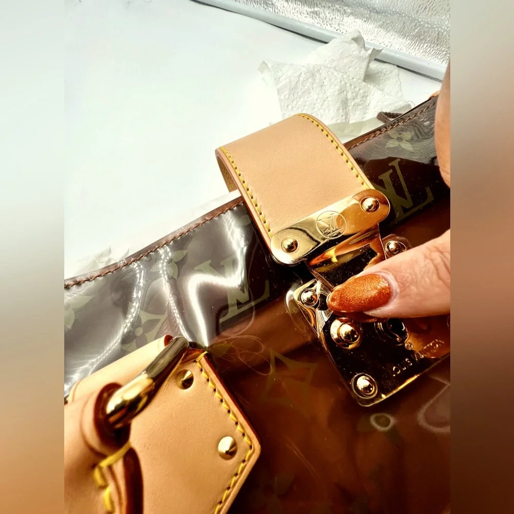 Authentic Louis Vuitton Monogram Vinyl Neo Cabas Ambre MM Tote Bag. Brand New. - Picture 8 of 11